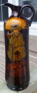 Royal Doulton Night Watchman Kingsware Dewar's Whisky Flagon Flask Bottle Jug  