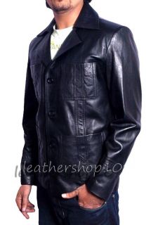 Mens Leather Coat $140 Life on Mars Sale Sale Available in PU Faux Leather $70  