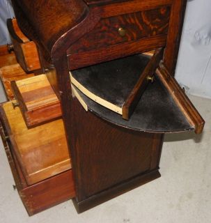 Antique Oak Dental Cabinet Ransom Randolph Company Original Finish  