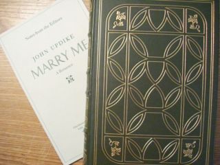 Marry Me by John Updike First Edition Franklin Library  