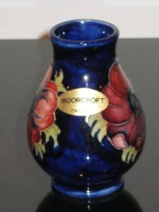 Moorcroft Miniature Vase  