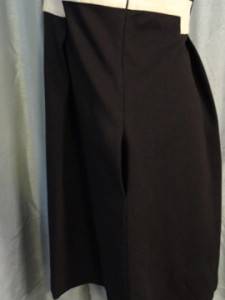 Diane Von Furstenberg Kacia Black Ivory Sultling Pocketed Dress Size 10  