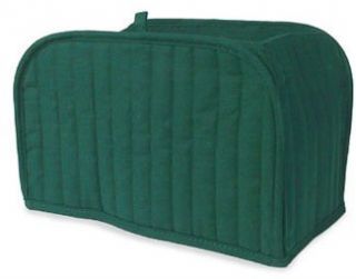 Ritz Quilted Two Slice Toaster Cover Dark Green  
