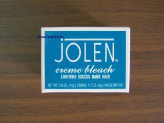 Jolen Creme Bleach Lightens Excess Dark Hair 18 GM  
