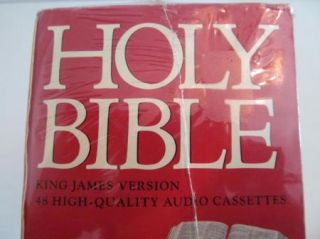Holy Bible 3 Vol King James Version KJV 48 Audio Cassette Nelson Regency New  