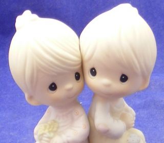 Precious Moments " Love One Another " Couple C 1978  