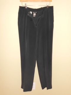 Jones New York Collection Black Pants Size 8 Silk  