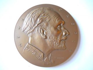 RARE Joly Médaille Bronze Henry Dropsy Médailleur Nu FÉ  