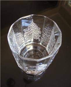 Jorma Vennola Kuusi Iittala Vase Glass Tree Geometric Finland Modern Crystal  