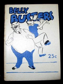 Joke Book 1948 Belly Busters Fun Padell Co  