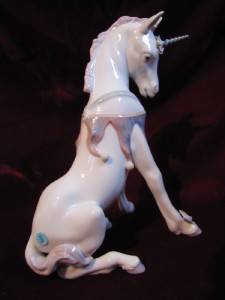 Lladro B RARE Retired 1998 5880 Playful Unicorn  