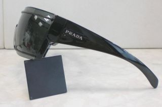 Original Prada Brille Sonnenbrille SPR 50i Farbe 1BO 1A1 Schwarz  
