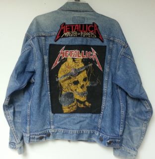 Metallica Levi Denim Jacket  