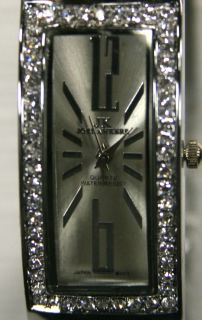 Jordan Kerr Nice Rhinestone Silve Wristwatch New Watch  
