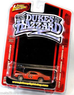 Johnny Lightning Dukes of Hazzard Dirty 1969 69 Dodge Charger General Lee  