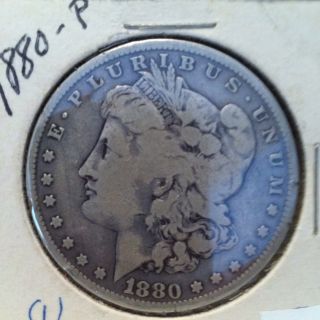 1880 P Morgan Silver Dollar  