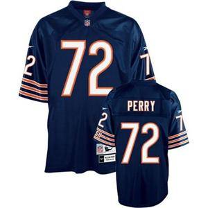 NFL Reebok Chicago Bears William Perry Throwback Premier Jersey Shirt Trikot S  