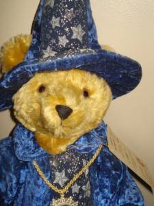 Vintage 1994 German Hermann Merlin the Magician Mohair Teddy Bear Ltd Ed USA  