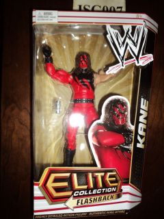 Kane WWE Elite 12 Flashback Figure Red Debut Attire Voicebox 2012 WWF Priority  