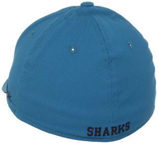 San Jose Sharks Reebok Structured Flex Fit Hat M085Z sz S M  