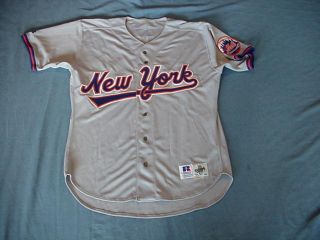 Josias Manzanillo 1993 New York Mets Game Used Jersey  