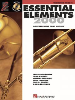Essential Elements 2000 Trombone Book 2 Hal Leonard CD  