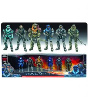 Halo Reach Series 5 Noble Team Figure 6 Pack New  
