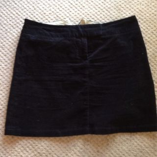 Joules Navy Cord Skirt 14  