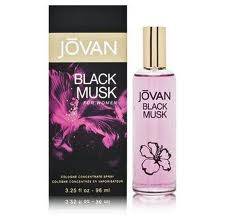 Jovan Black Musk by Coty Cologne 3 25 Women New in Box  