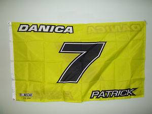 NASCAR Jr Motorsports Danica Patrick 7 3 x 5 Banner Flag Double Sided  