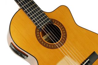 Admira Juanita EC Classical Acoustic Electric Cutaway Guitar Made in Spain  