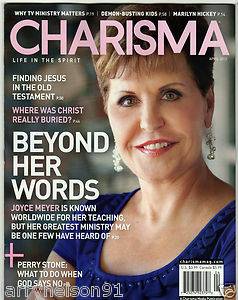 Charisma April 2012 Joyce Meyer Finding Jesus Old Testament Marilyn Hickey God  