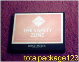 Joyce Meyer The Safety Zone Discover Establish Boundaries de Stress Life 4 CDs  