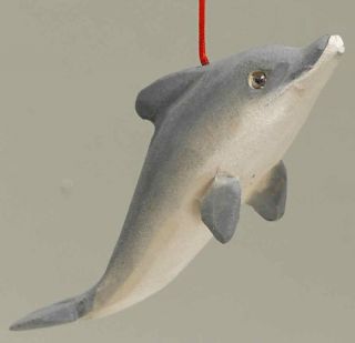 Joseph Warren Miller Ornament Wooden Dolphin 6978822  