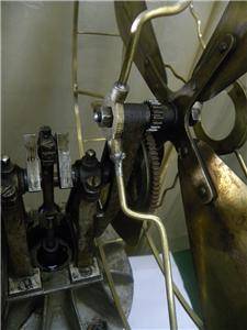 Antiq Jost German Hot Air Kerosene Fan Stirling Engine  