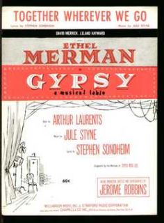 Gypsy 1959 Ethel Merman Together Wherever We Go  