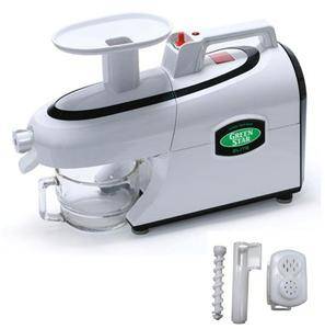 Green Star Juicer Elite GSE 5300 Twin Gear Juicer with Pasta Attachment  