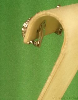 Judith Ripka Sterling Silver Clip Earrings w Diamonique Simulated Diamonds  