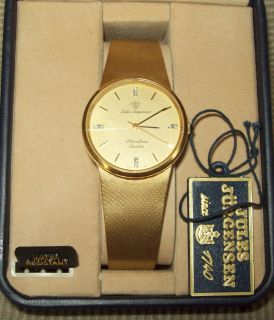 Jules Jurgensen Slimline Quartz Watch in Box