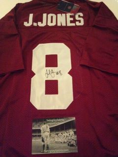 Julio Jones Signed Alabama Crimson Tide Authentic Football Jersey