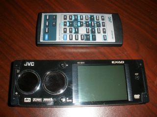 JVC KD AVX1 Faceplate with Remote