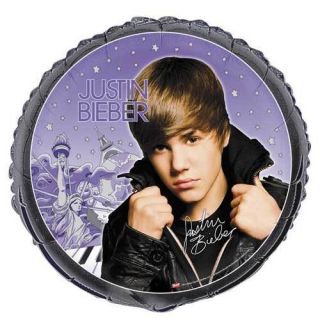 Justin Bieber Mylar Foil Birthday Party Balloon 18