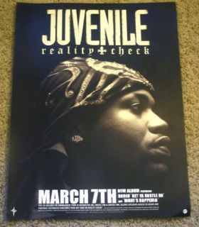 Juvenile Reality Check Original 18x24 inch Promo Poster
