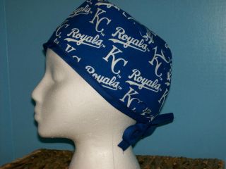 Kansas City Royals MLB Baseball Scrub Hat Cap Medical Surgical Chemo
