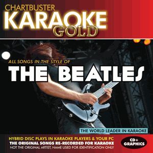 Beatles Greatest Hits on Chartbuster Karaoke Gold KGR 13004 CDG