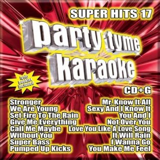 Karaoke Party Tyme Karaoke Super Hits Vol 17 New CD
