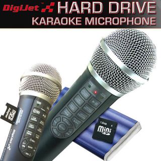 Karaoke Microphone Magic SD Chip HDD USB CD G  Mic