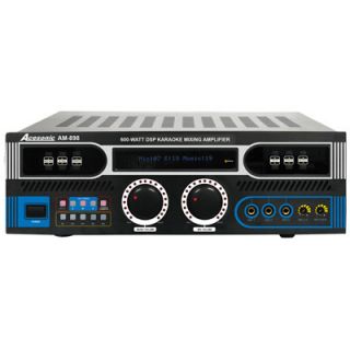 Acesonic Am 898 600W Advanced Karaoke Mixing Amplifer