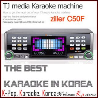 New Korea Karaoke TJ Media Karaok Machine Ziller C50F EMS 3 6