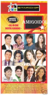 Entertech Magic Sing Mic Karaoke Tagalog Song Star Chip